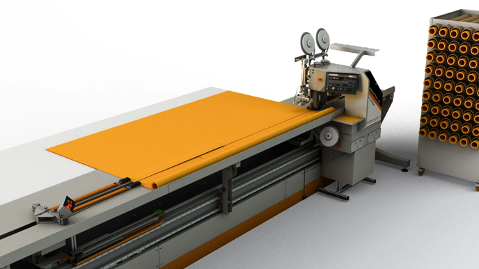 Macchina ad ultrasuoni per saldatura e unione tessuti