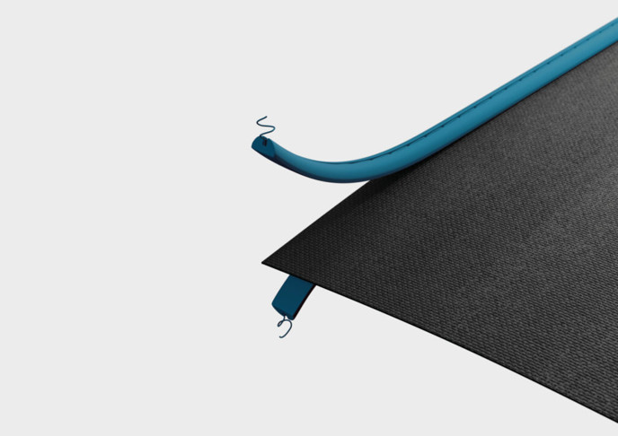 Tondino da incollare e da cucire