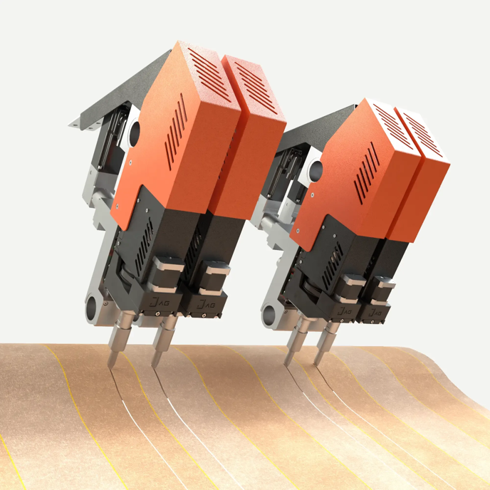 Macchina da taglio ad ultrasuoni per tessuti 120cm