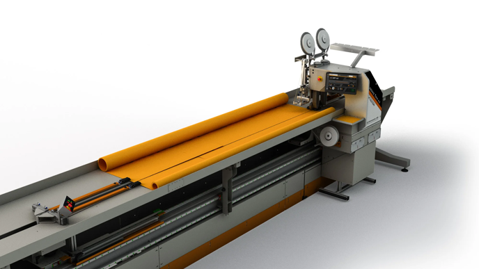 Macchina ad ultrasuoni per saldatura e unione tessuti