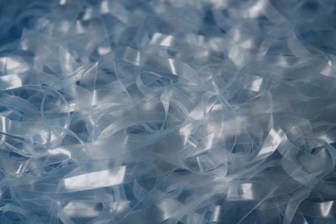 Nastro elastico in poliuretano trasparente