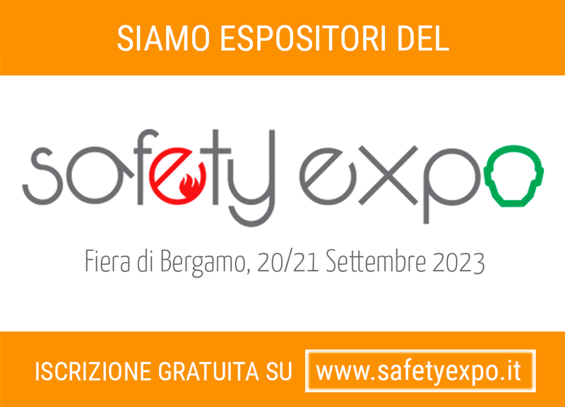 FIERA BERGAMO SAFETY EXPO 2023 - STAND 119 PAD. 1 CORSIA A1